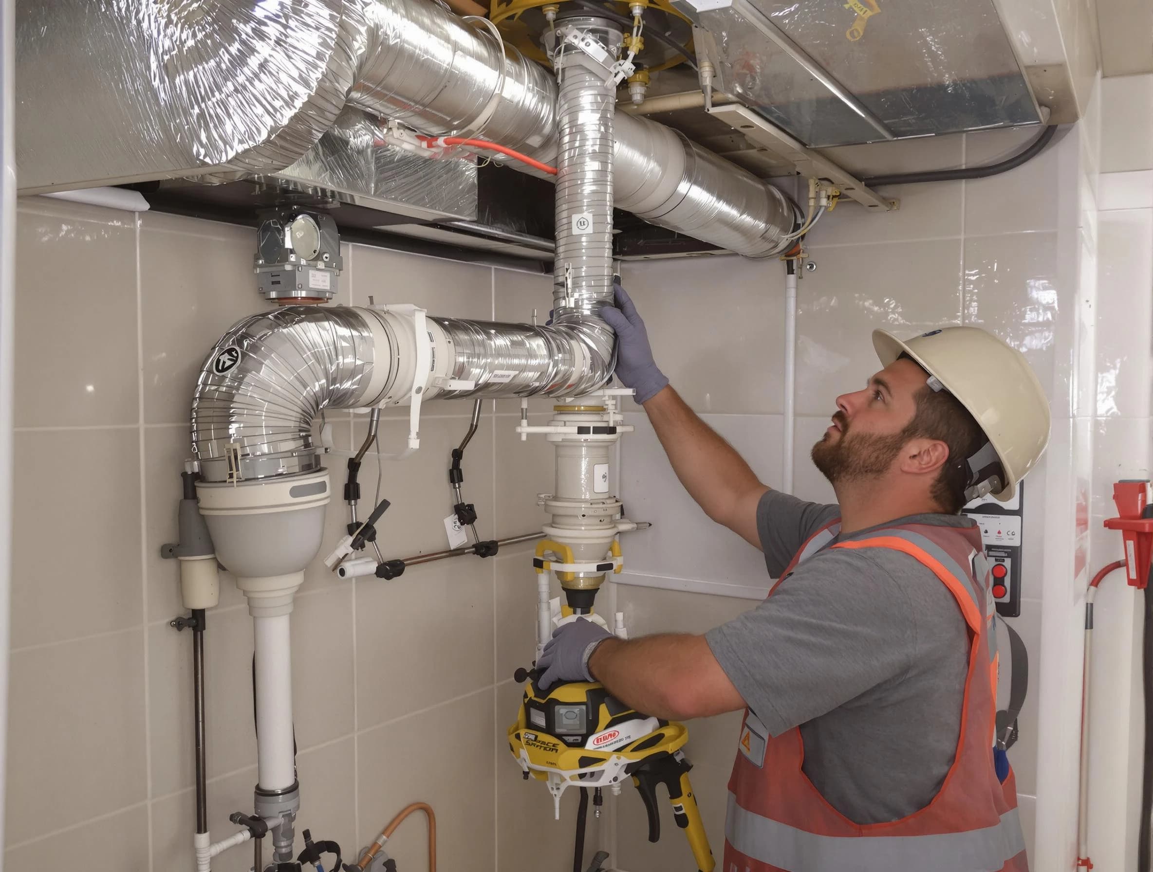 Dallas Dryer Vent Cleaning expert performing professional dryer vent repair and installation in Dallas
