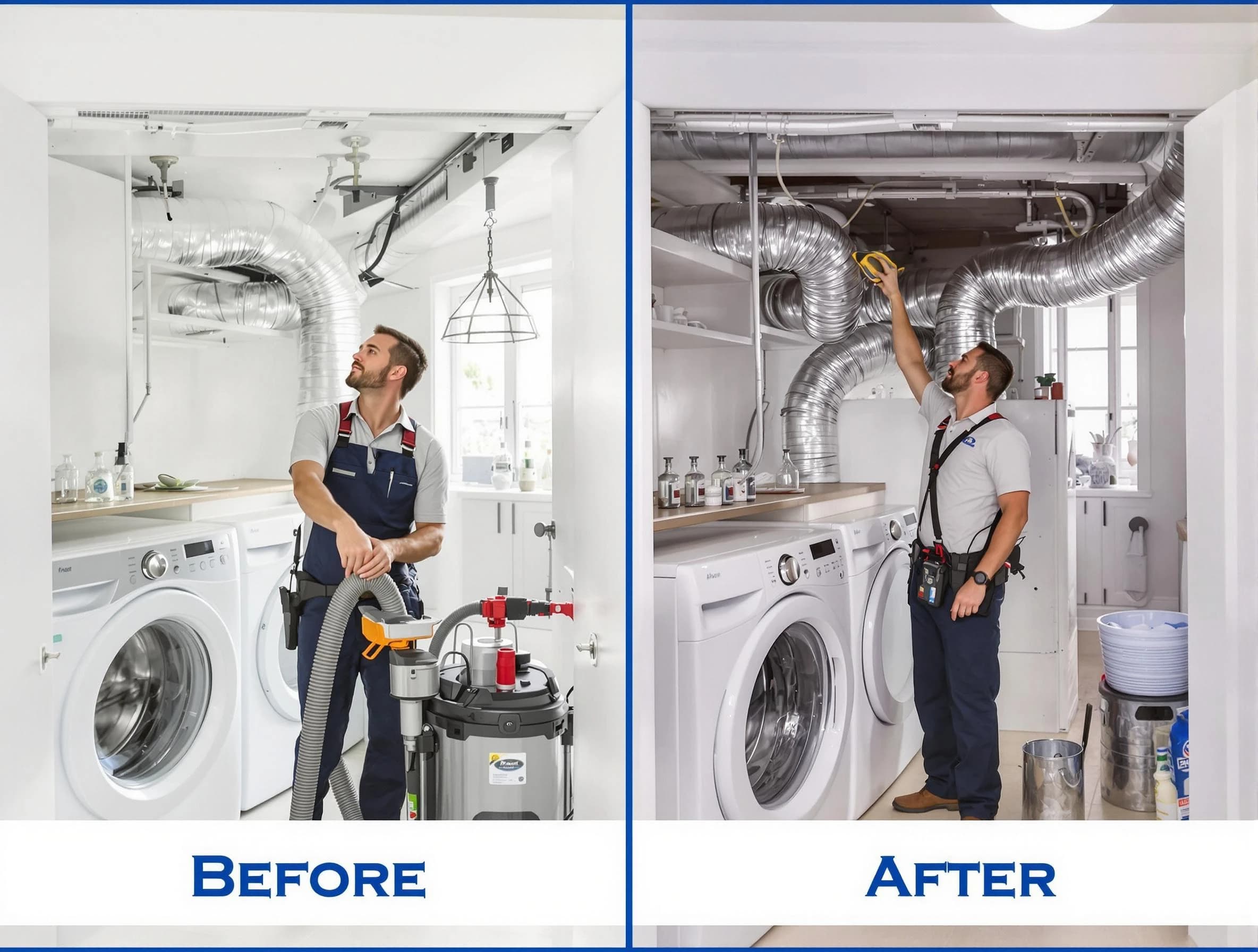 Expert gas dryer vent cleaning by Dallas Dryer Vent Cleaning in Dallas