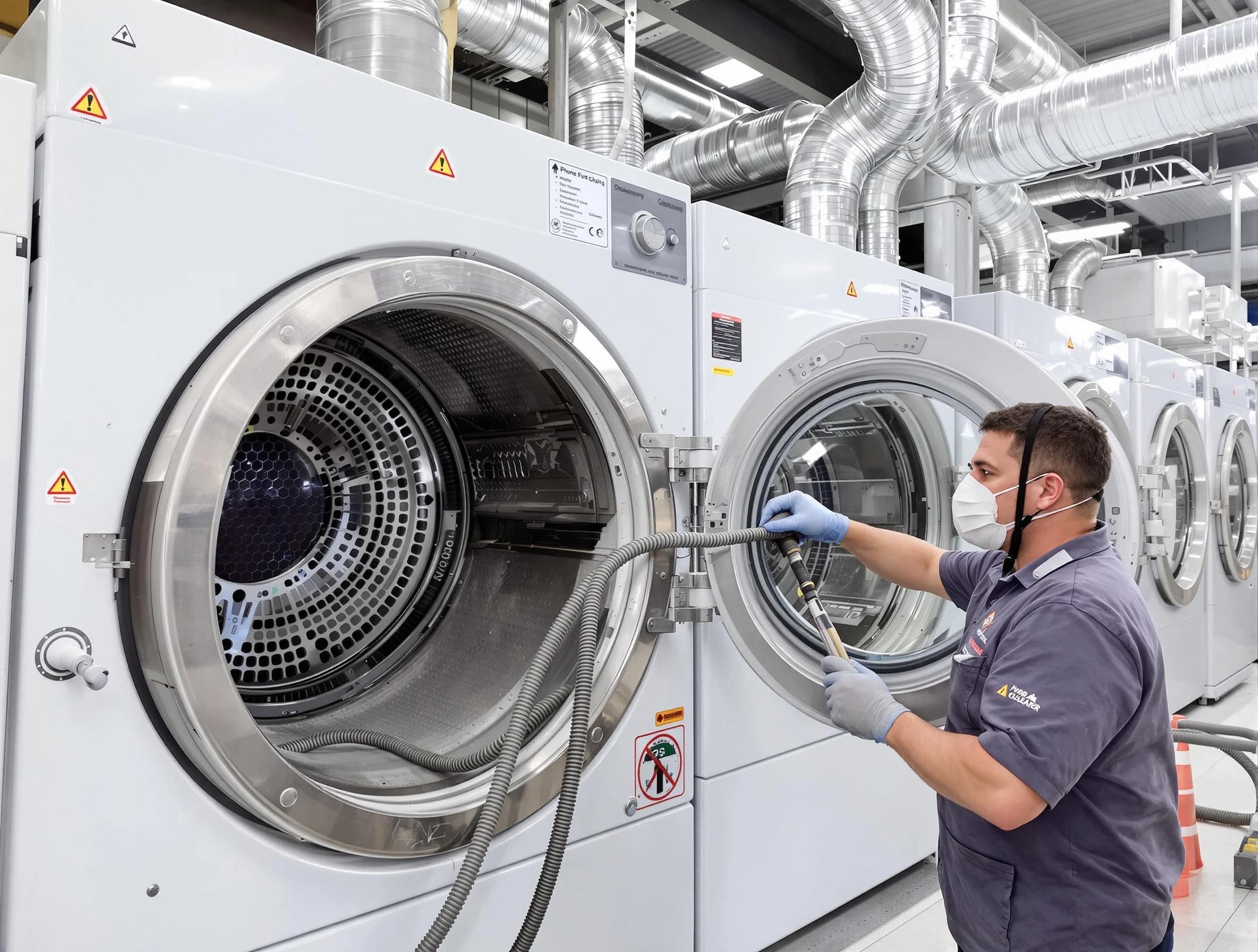 Industrial-grade dryer vent cleaning by Dallas Dryer Vent Cleaning in Dallas