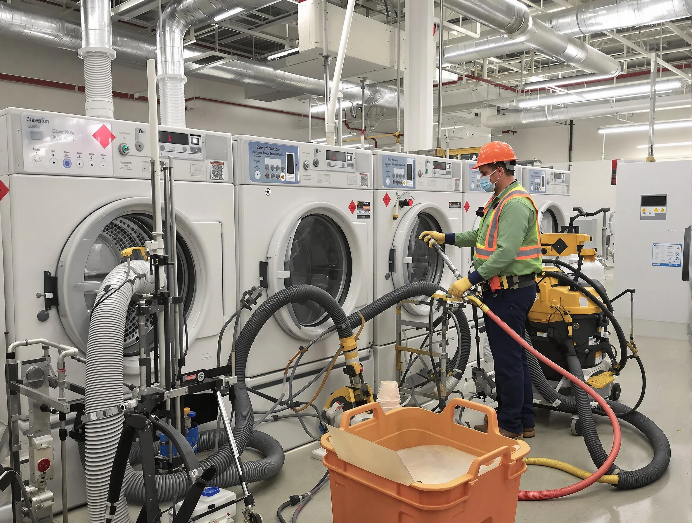 Commercial-grade dryer vent cleaning by Dallas Dryer Vent Cleaning in Dallas