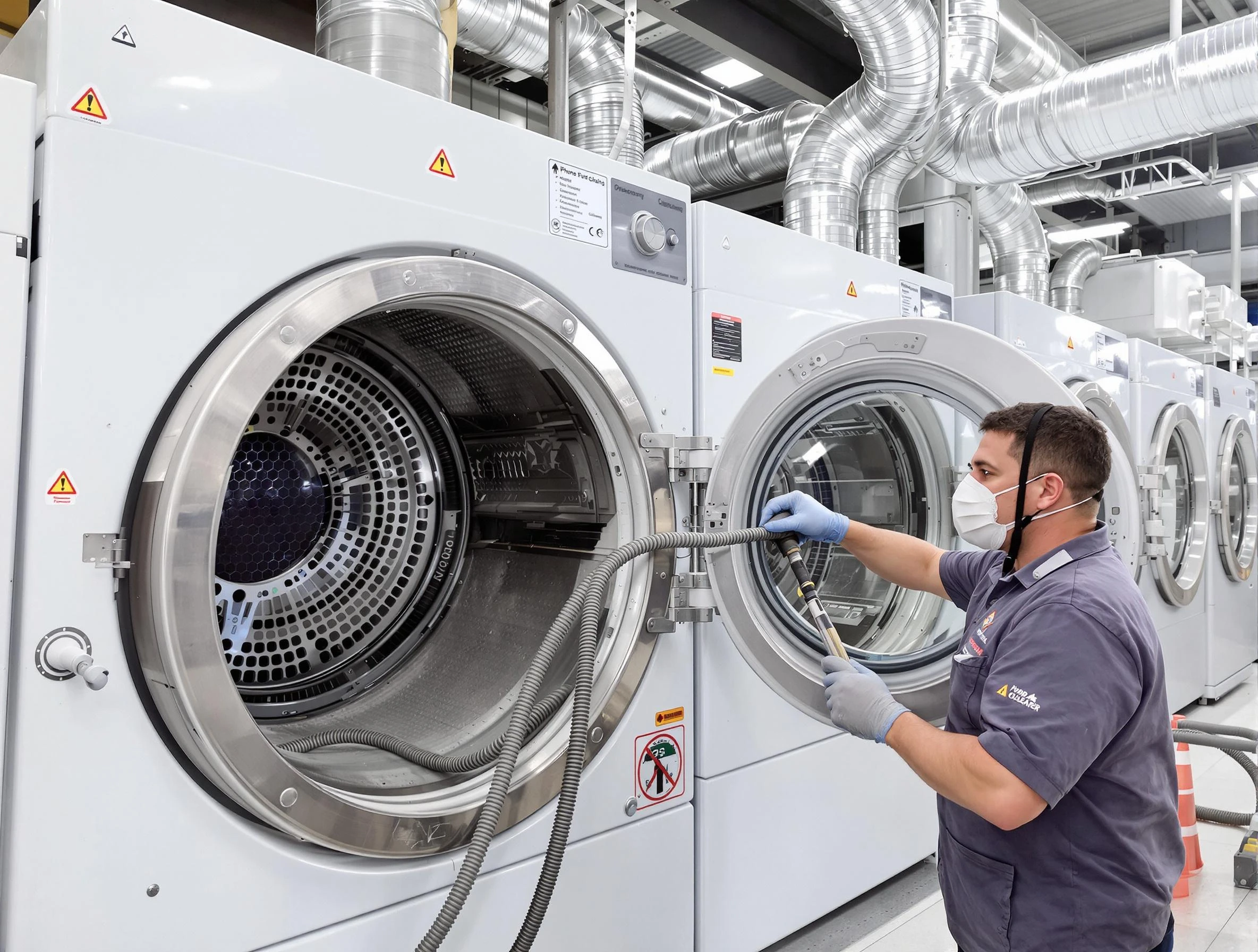 Industrial-grade dryer vent cleaning by Dallas Dryer Vent Cleaning in Dallas